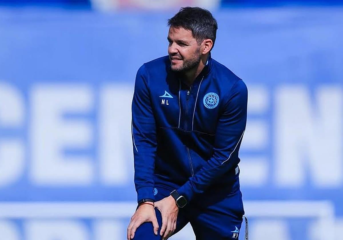 Nicolás Larcamón y el Sporting de Gijón ya diseñan el futuro