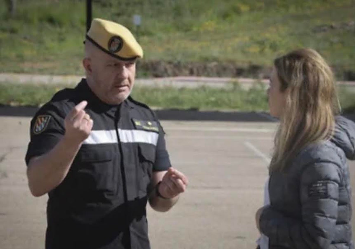 Iván Fernández, asturiano y comandante de la UME de León, nuevo jefe de la Policía Local de Siero