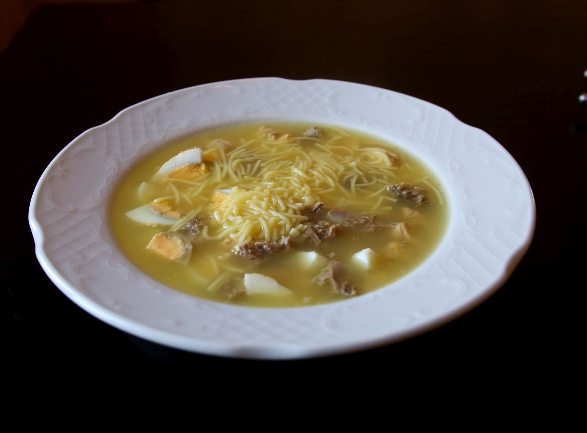 Receta: sopa de cocido
