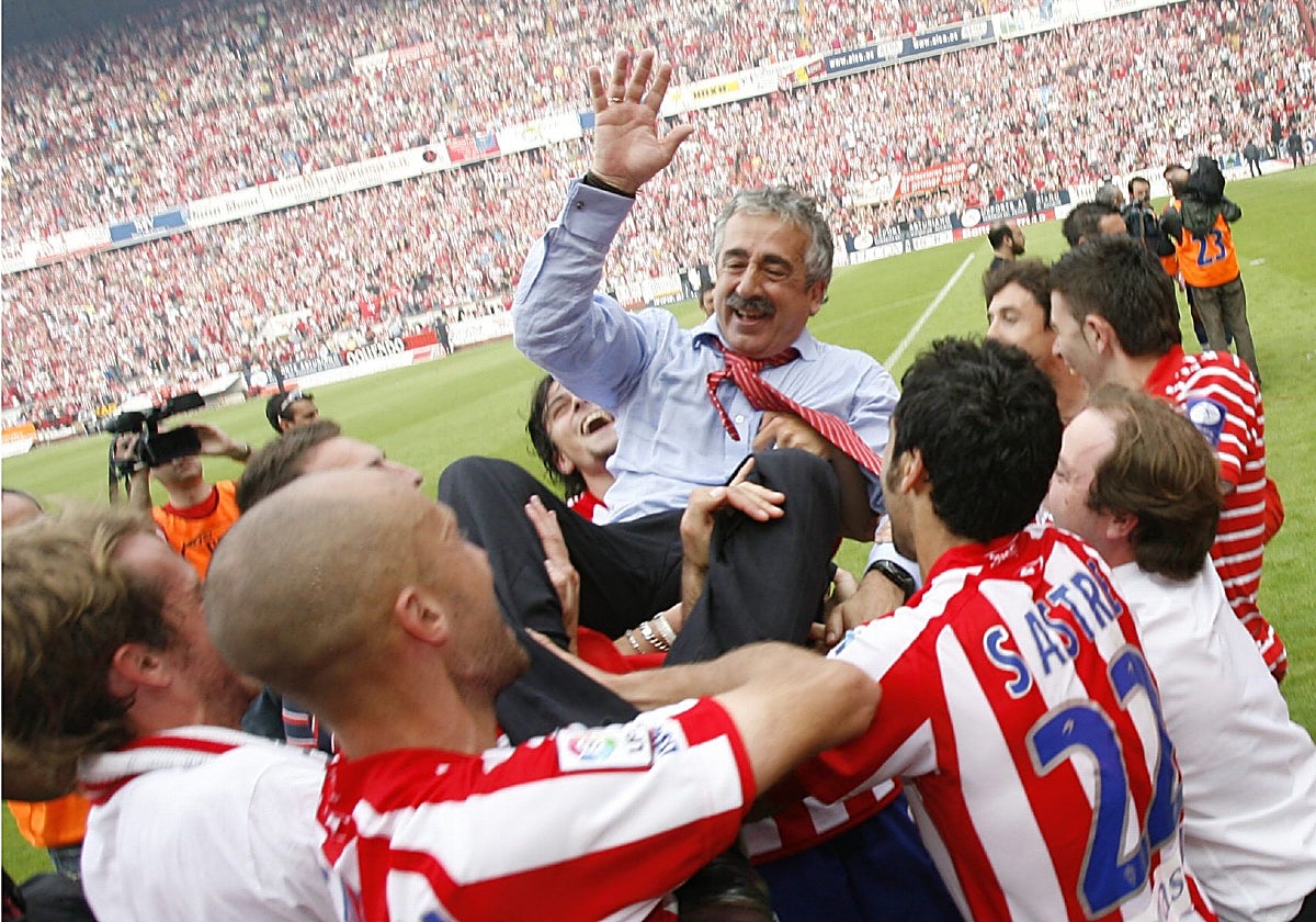 Veinte años de la llegada de Manolo Preciado al Sporting: «D