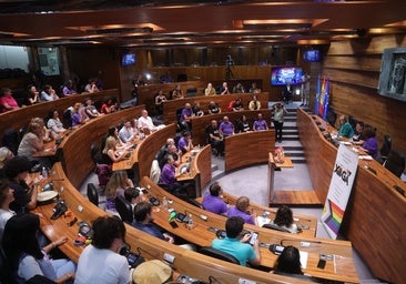 Acto organizado por Xega en la Junta General.