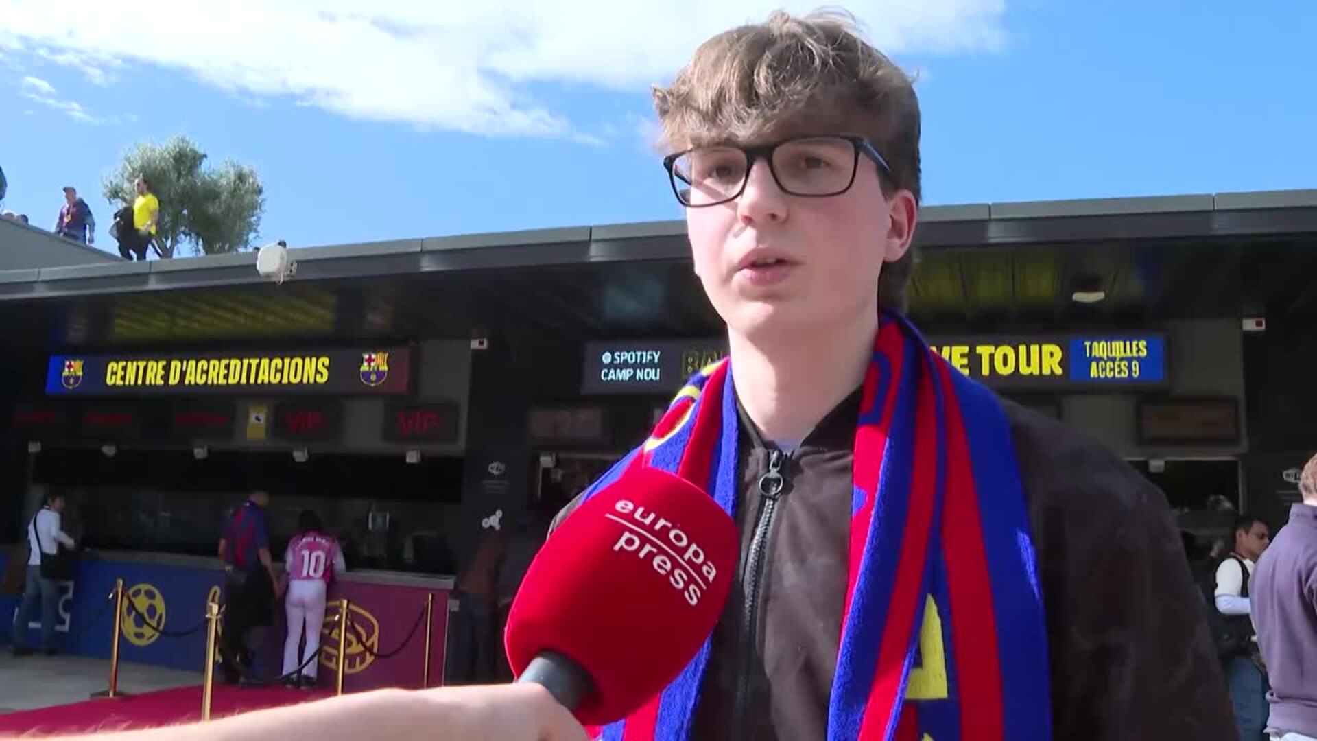 Algunos socios del FC Barcelona se decantan por la experiencia del candidato Joan Laporta