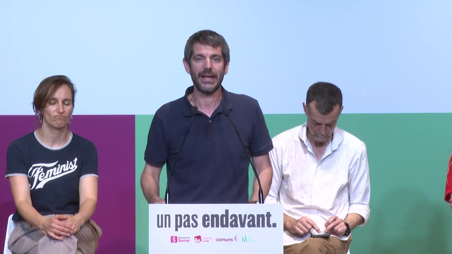 Urtasun exige al PSOE que Ferraz "no siga siendo un lastre para la mayoría progresista"
