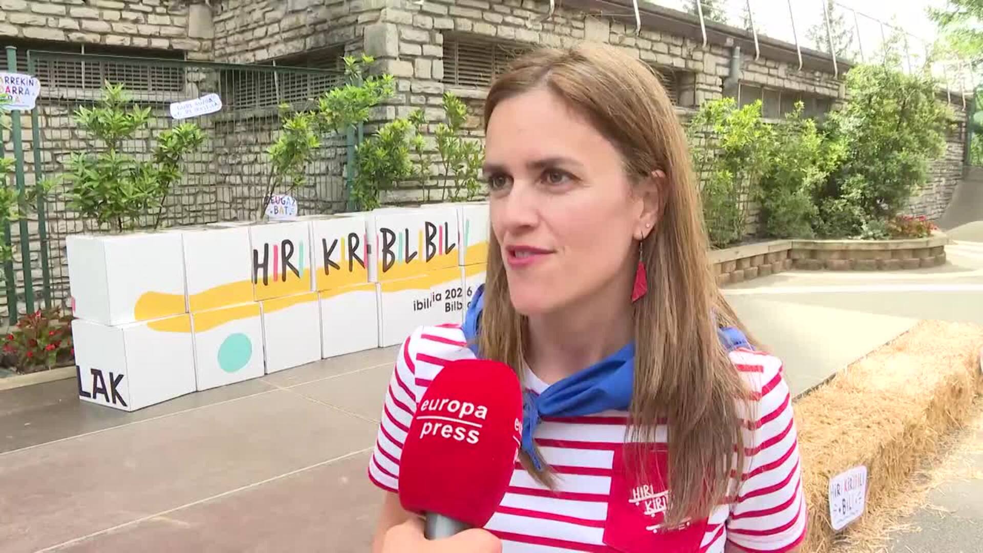 La fiesta de las ikastolas vizcaínas Ibilaldia, "un pulmón" para el euskera y la cultura vasca