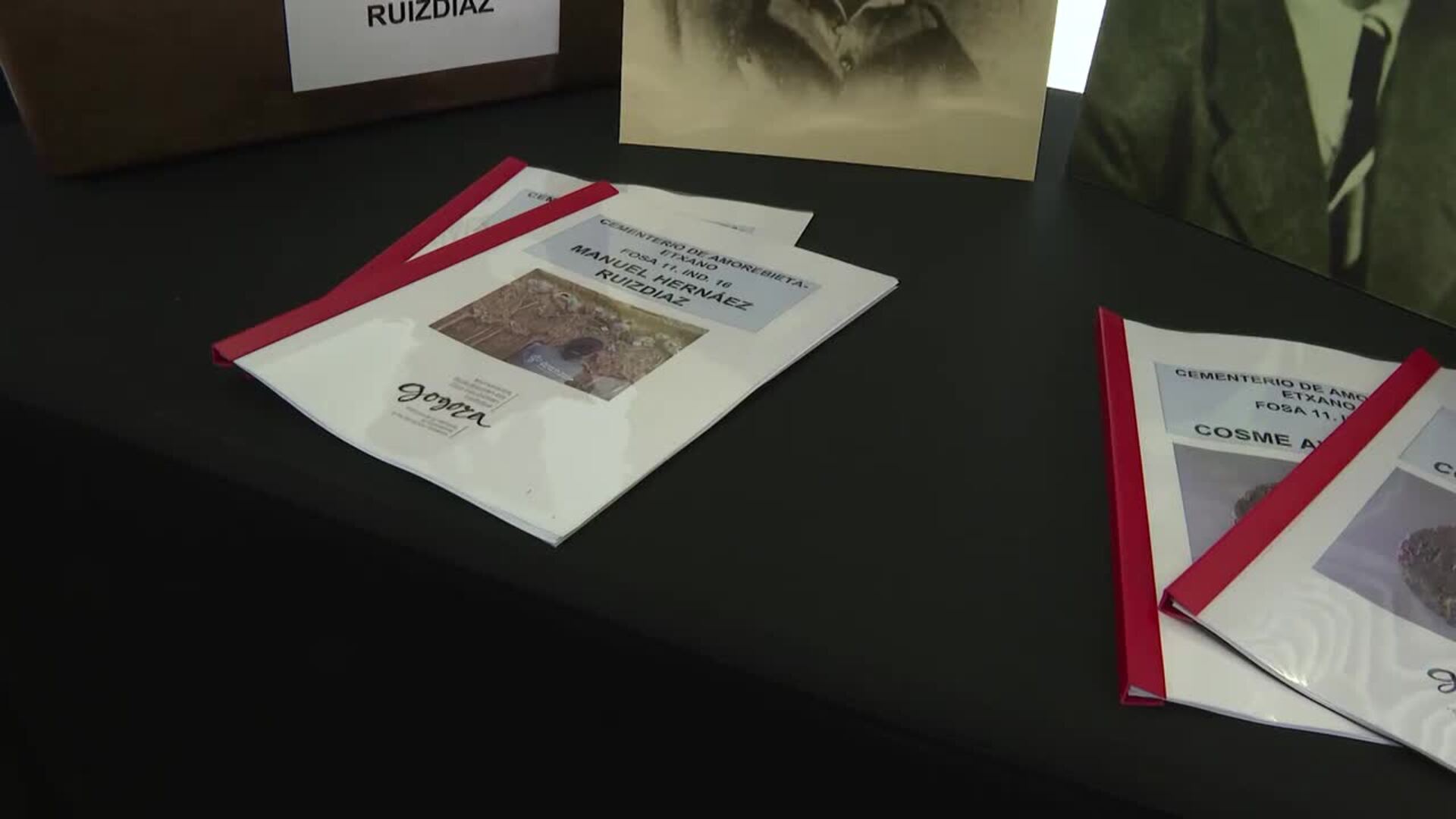 Gogora entrega a sus familias restos de los milicianos vascos Cosme Ayala y Manuel Narváez