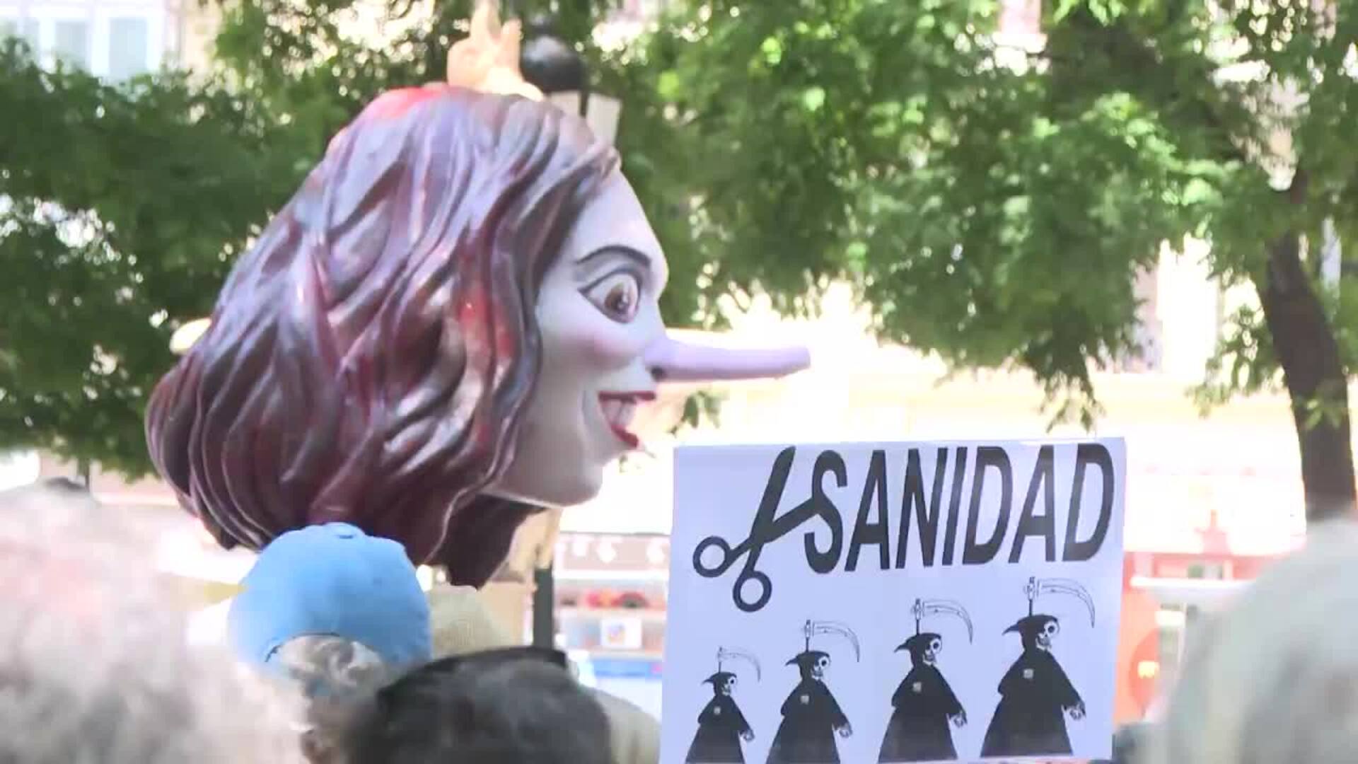 Miles de personas vuelven a recorrer Madrid en defensa de la Sanidad Pública
