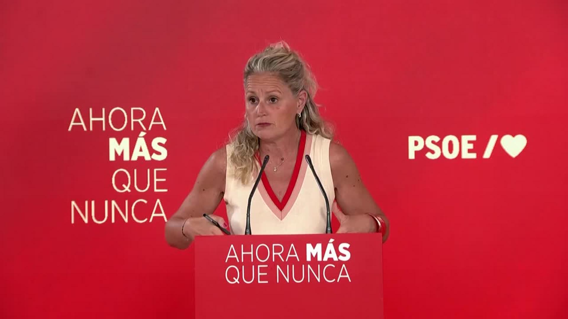 El PSOE asegura que no tiene "miedo a la Justicia"