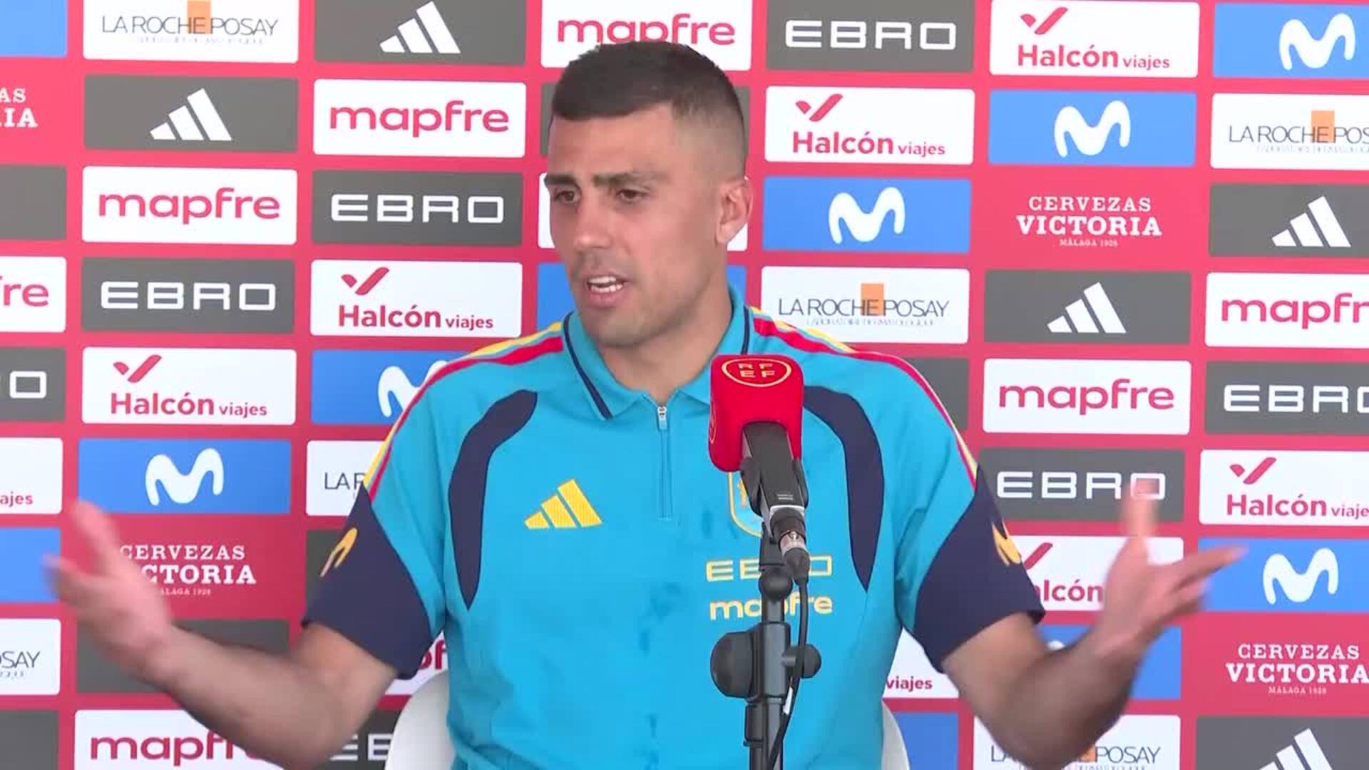 Rodri: "Con un Mundial por delante mi responsabilidad es centrarme"