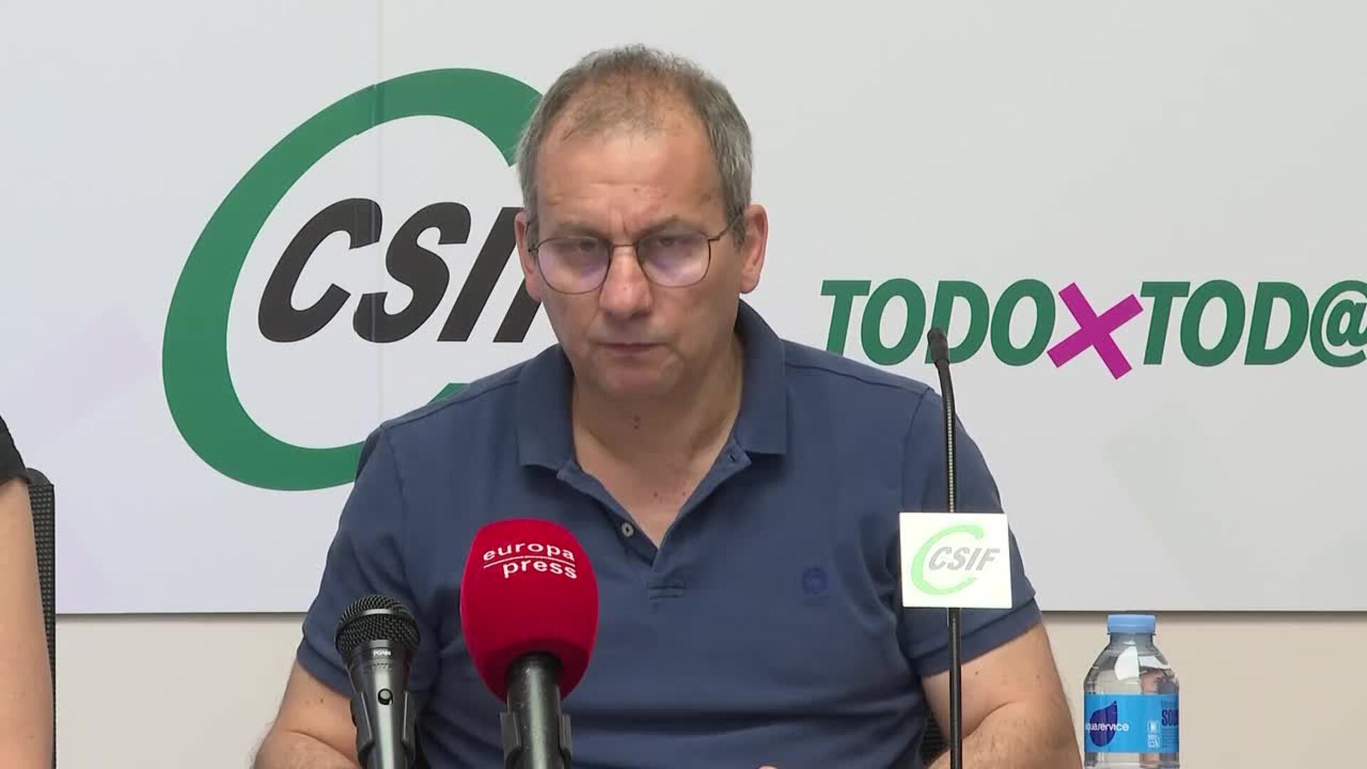 CSIF anuncia movilizaciones por la escuela pública y se abre a una huelga nacional