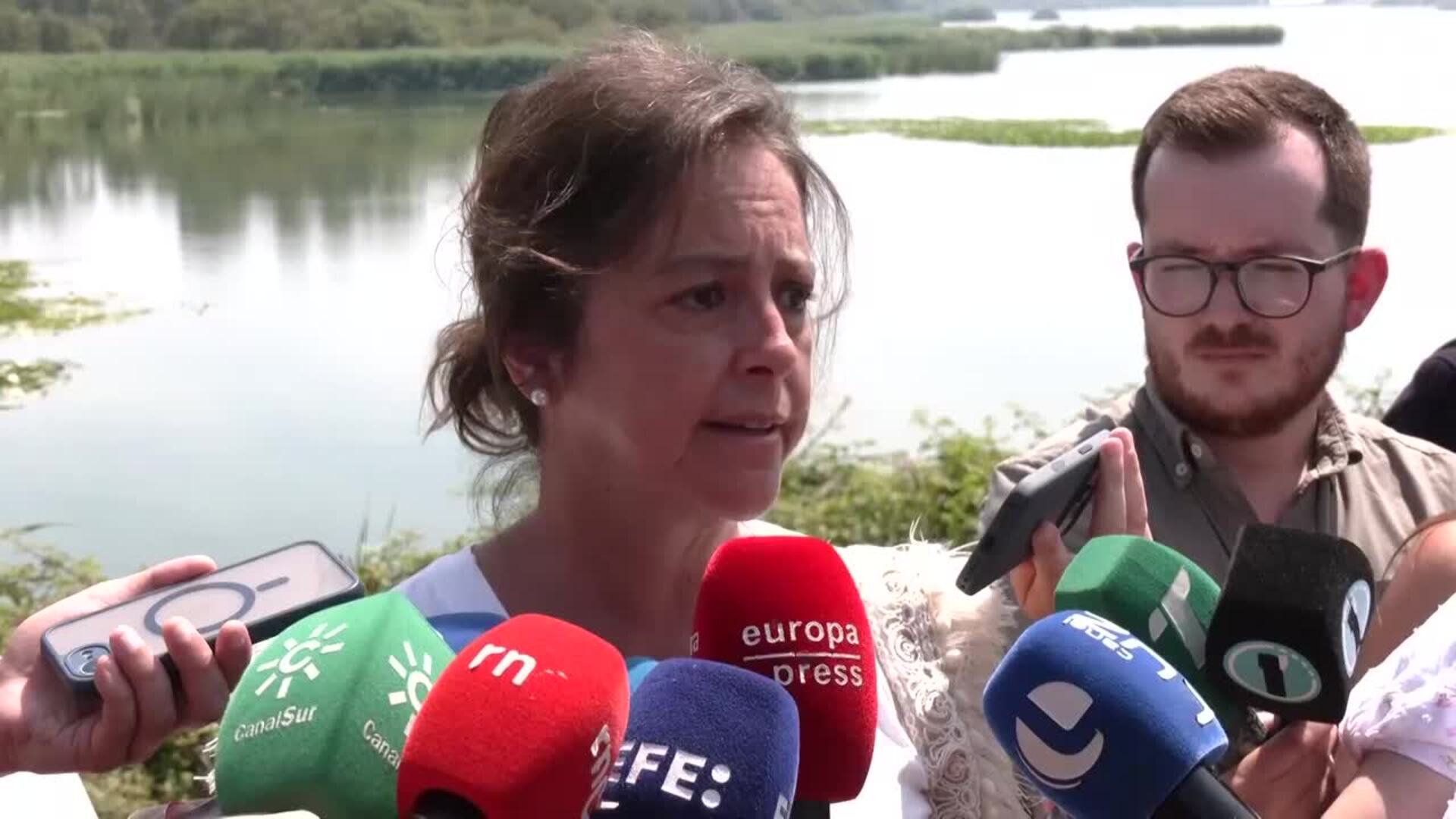 García asegura que el incendio en Marismas del Burro no representa peligro ecológico
