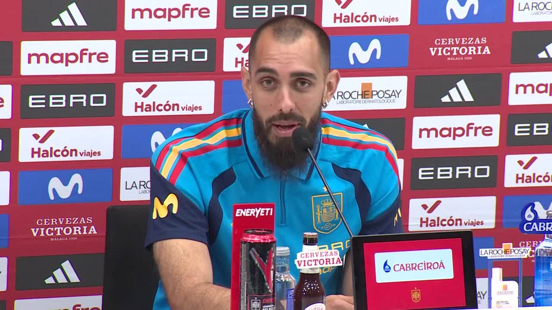 Borja Iglesias: "Si tengo una oportunidad en el Mundial, la aprovecharé"