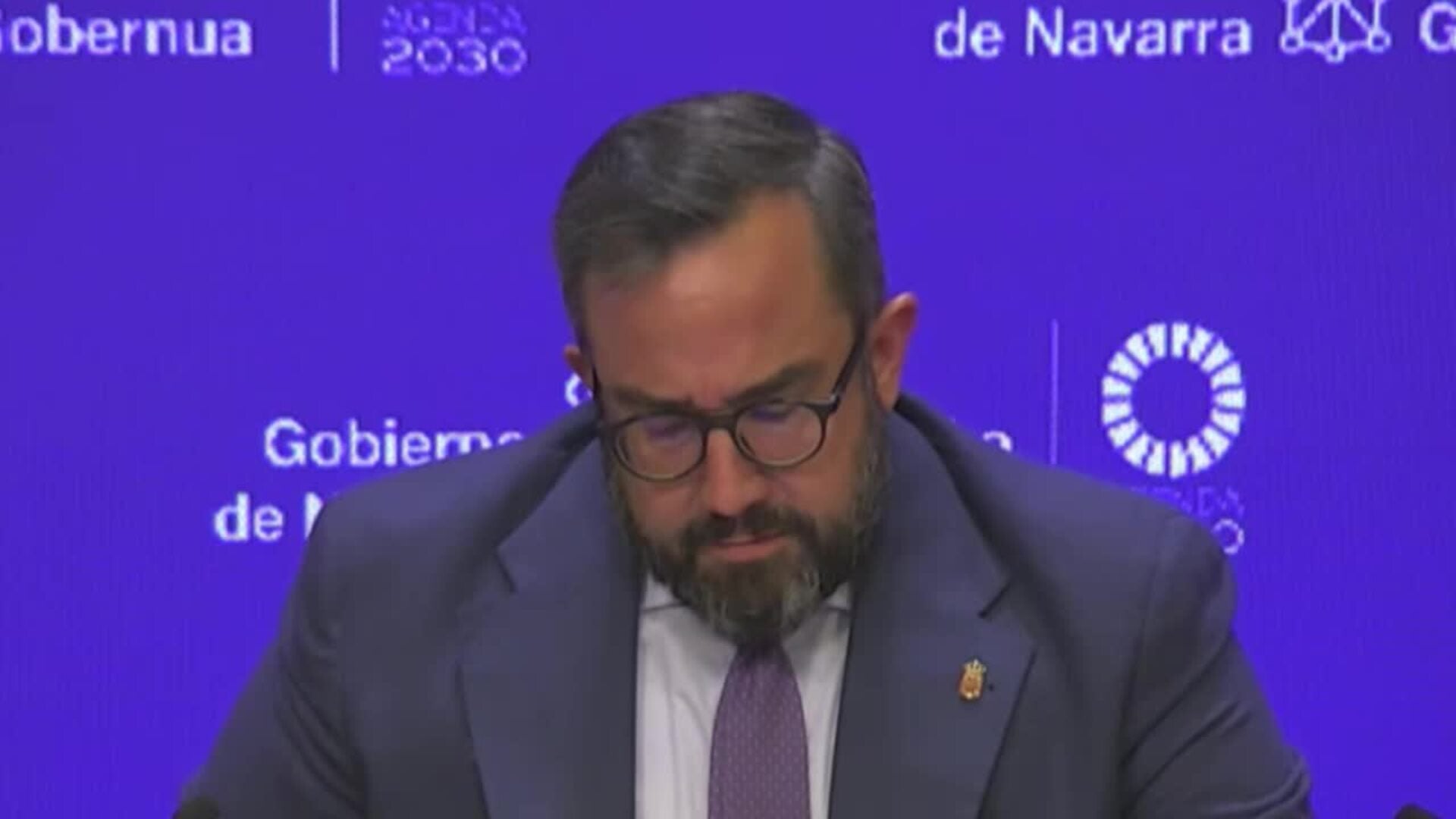 Gobierno de Navarra traslada su "más profundo dolor" por el fallecimiento de los cinco agentes