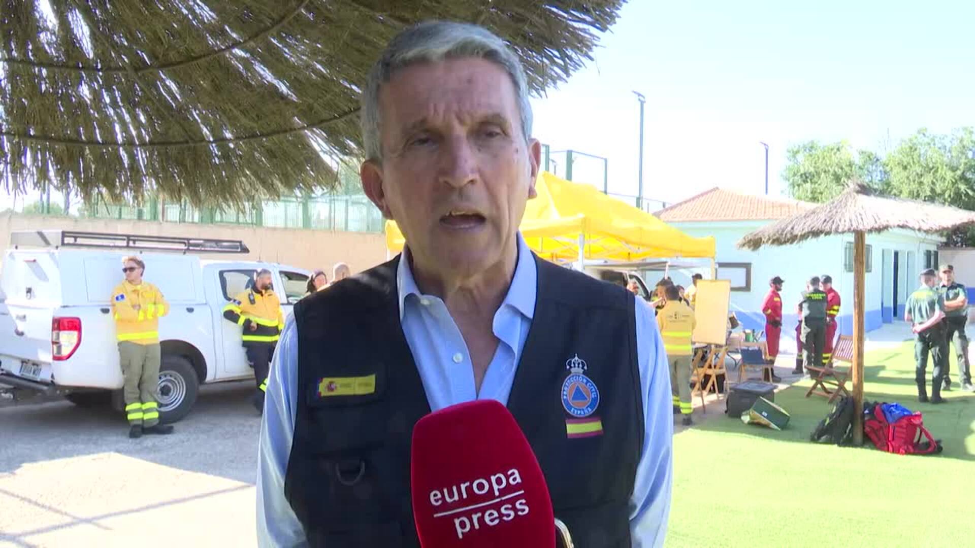 La situación de riesgo del incendio de la Academia "está controlada"