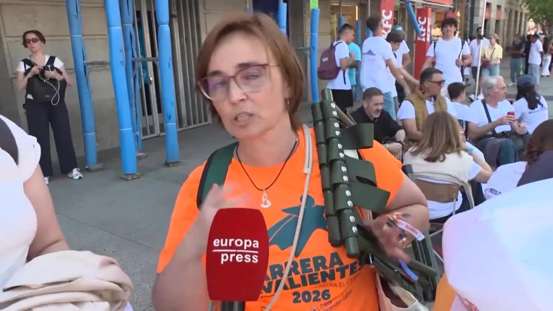 La alegría de los peregrinos toma las calles de Madrid