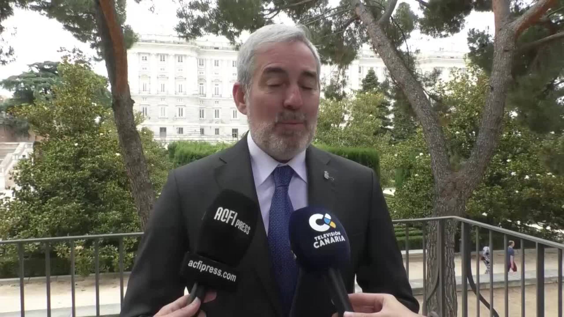 Clavijo dice que la visita del Papa llega en un momento "muy oportuno"