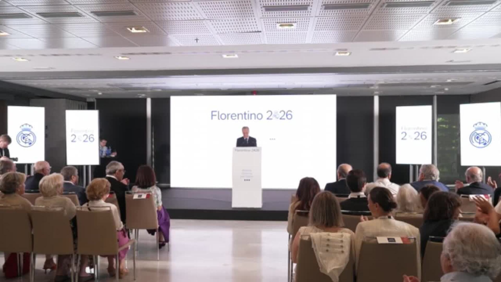 Florentino Pérez: "La camiseta del Real Madrid no se mancha con mentiras"