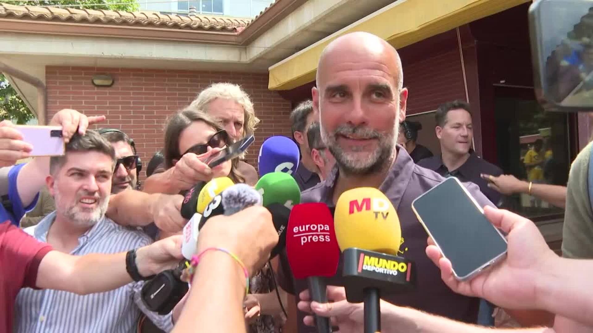 Guardiola: "La Champions destroza proyectos, espero que este no sea el caso del FC Barcelona"