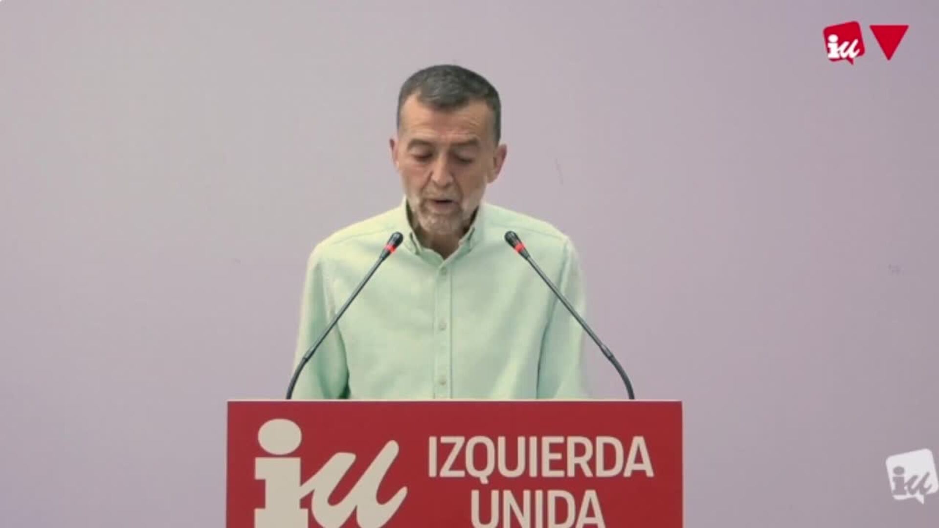 IU exige a Sánchez explicaciones "claras y convincentes" por la corrupción