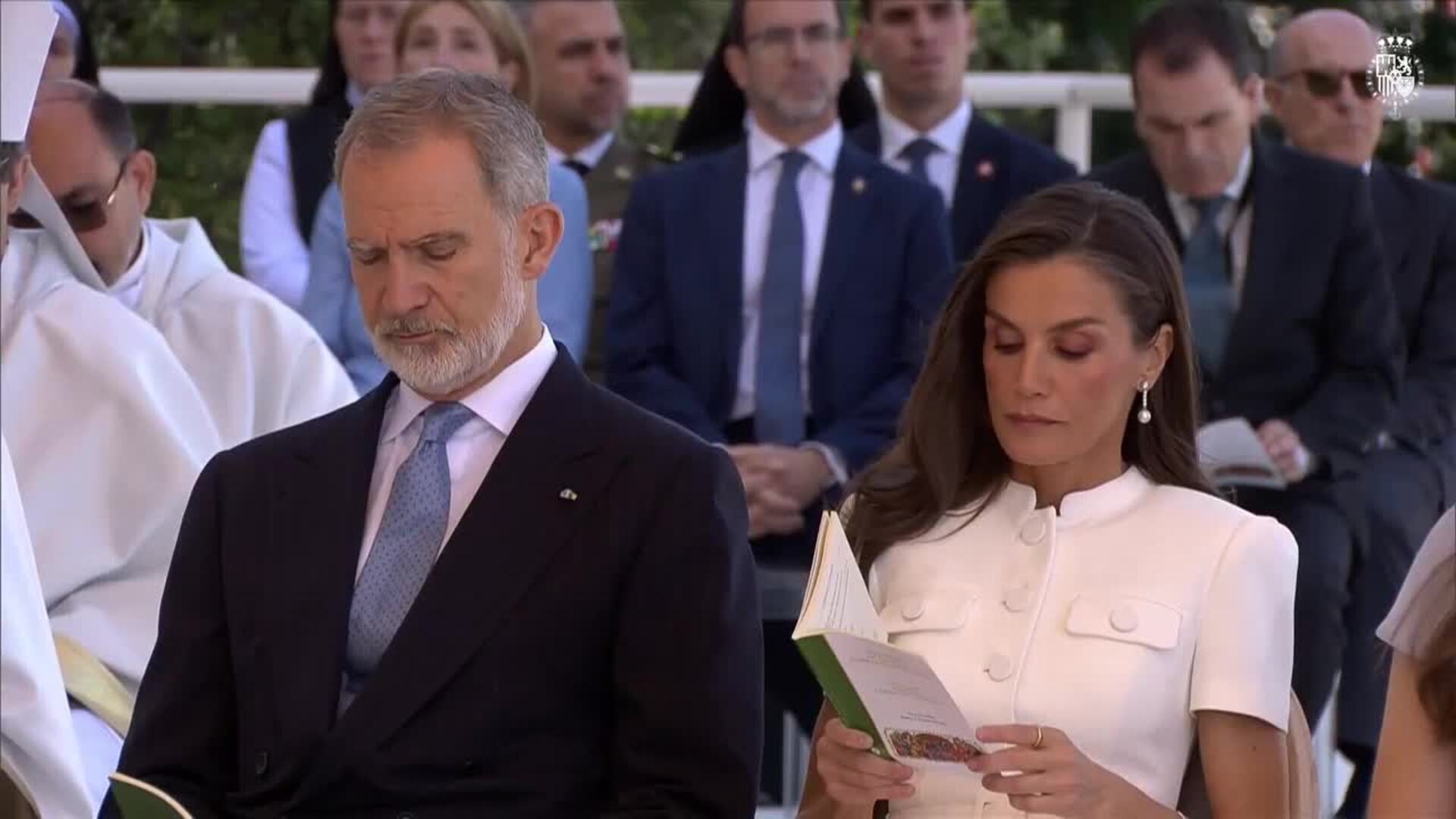 La Familia Real acude a la Santa Misa