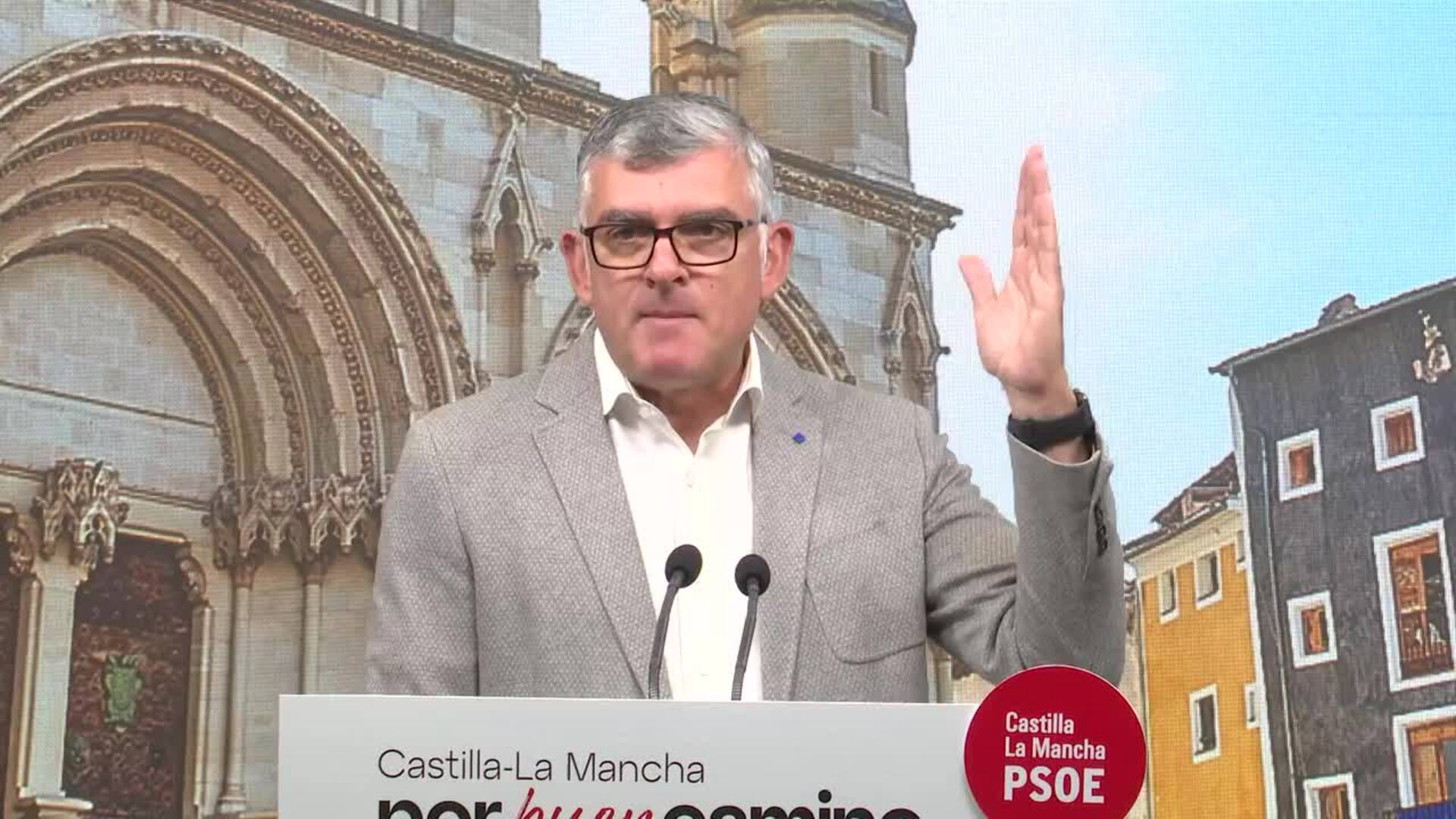 PSOE lamenta que Núñez "jamás defiende los intereses de C-LM"
