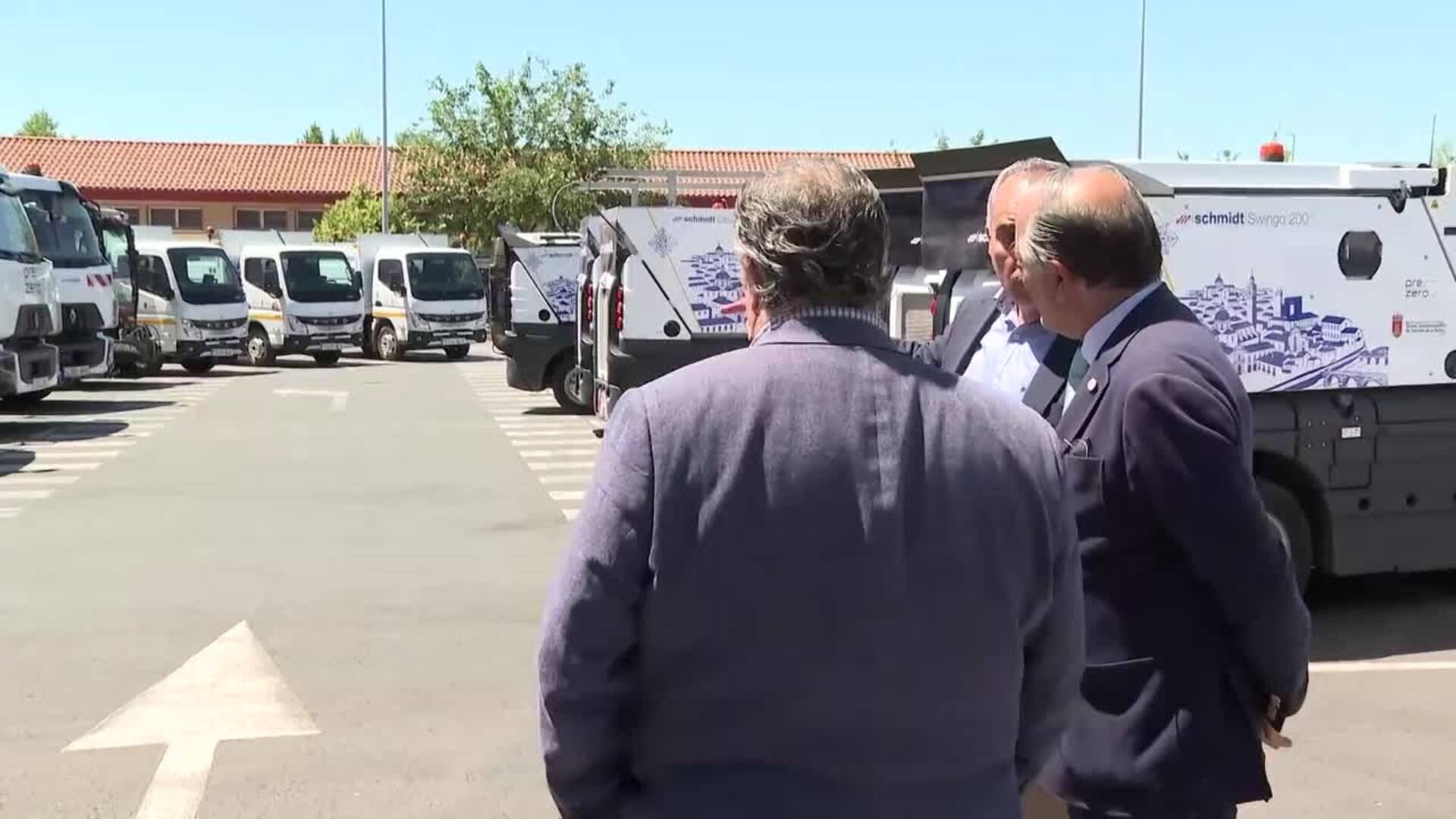 Talavera incorpora 32 nuevos vehículos de limpieza viaria
