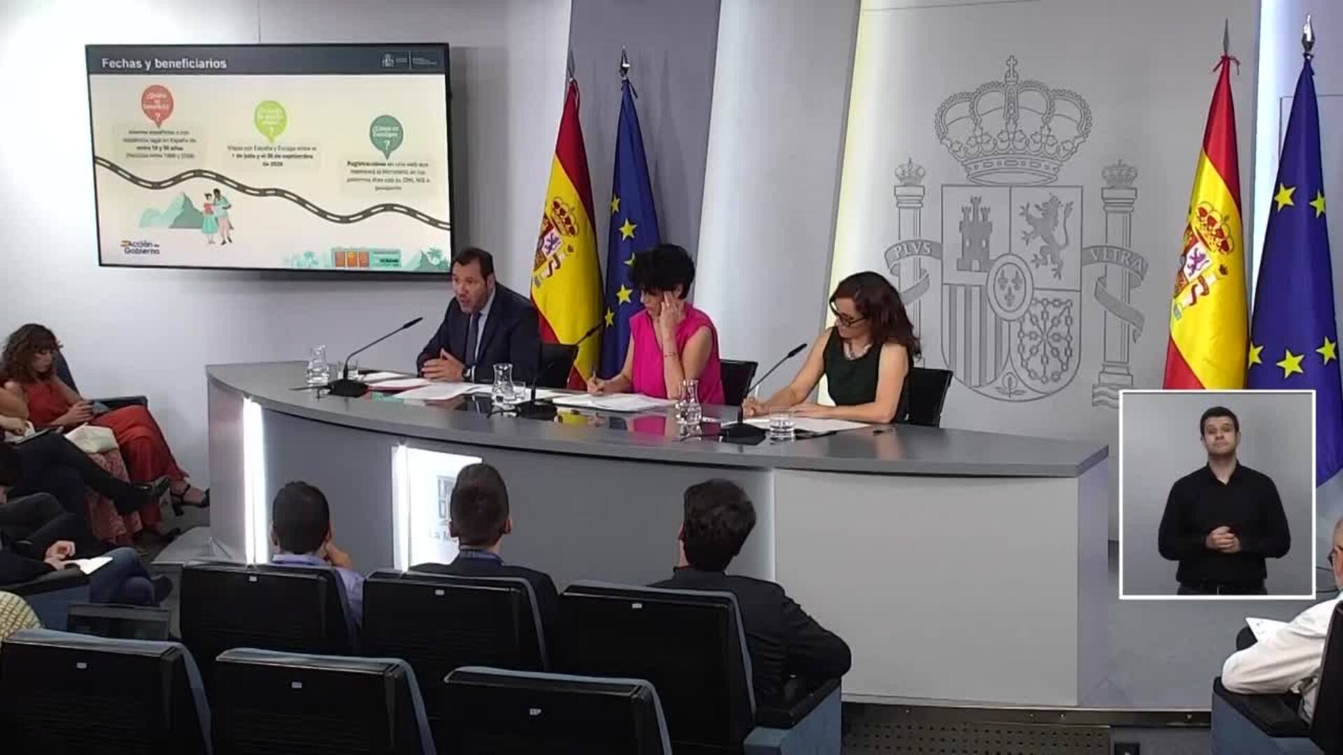 El Gobierno lanza el Verano Joven 2026, con descuentos de hasta el 90%