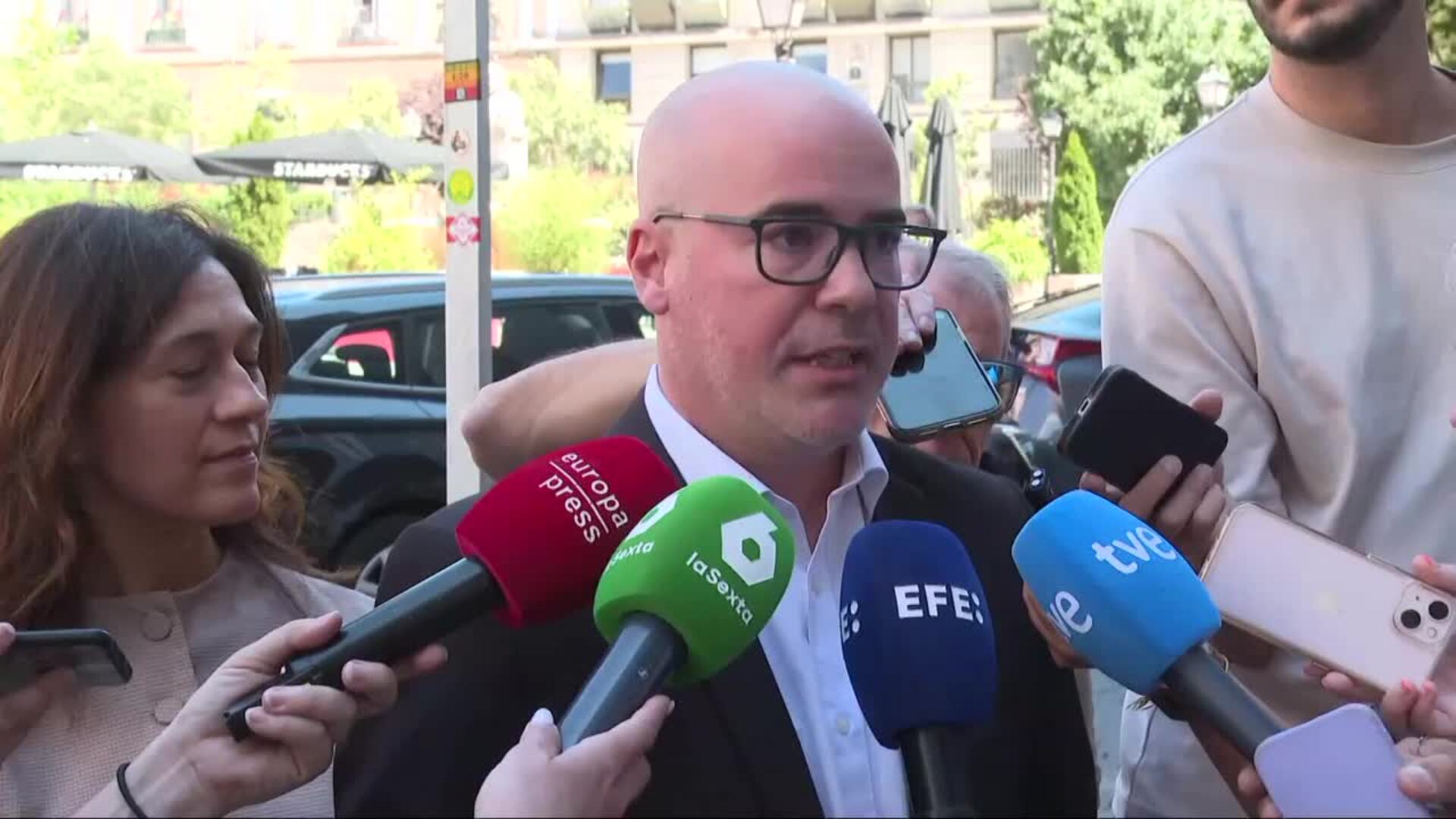 Martín confía en que los autores de vandalización de maquinaria en Cuelgamuros rindan cuentas