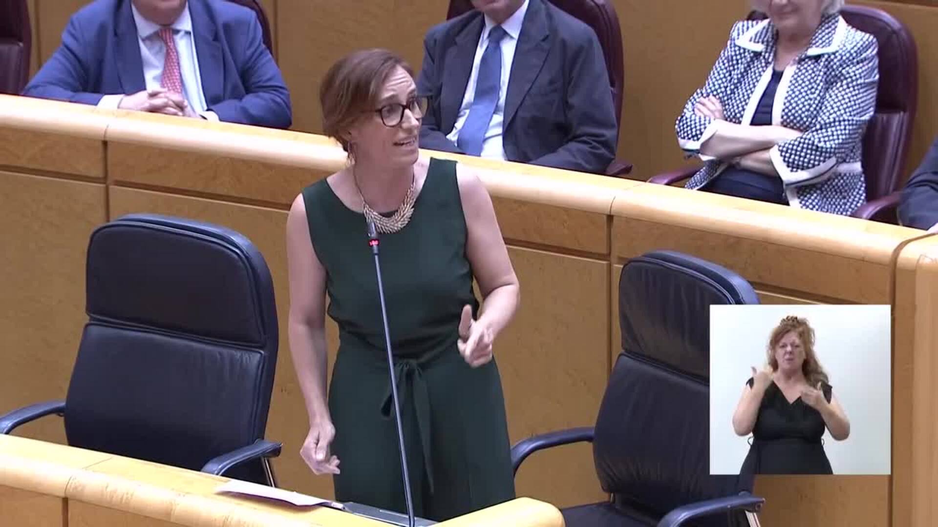 Mónica García afirma que Sanidad ha "hecho su trabajo" en el Estatuto Marco