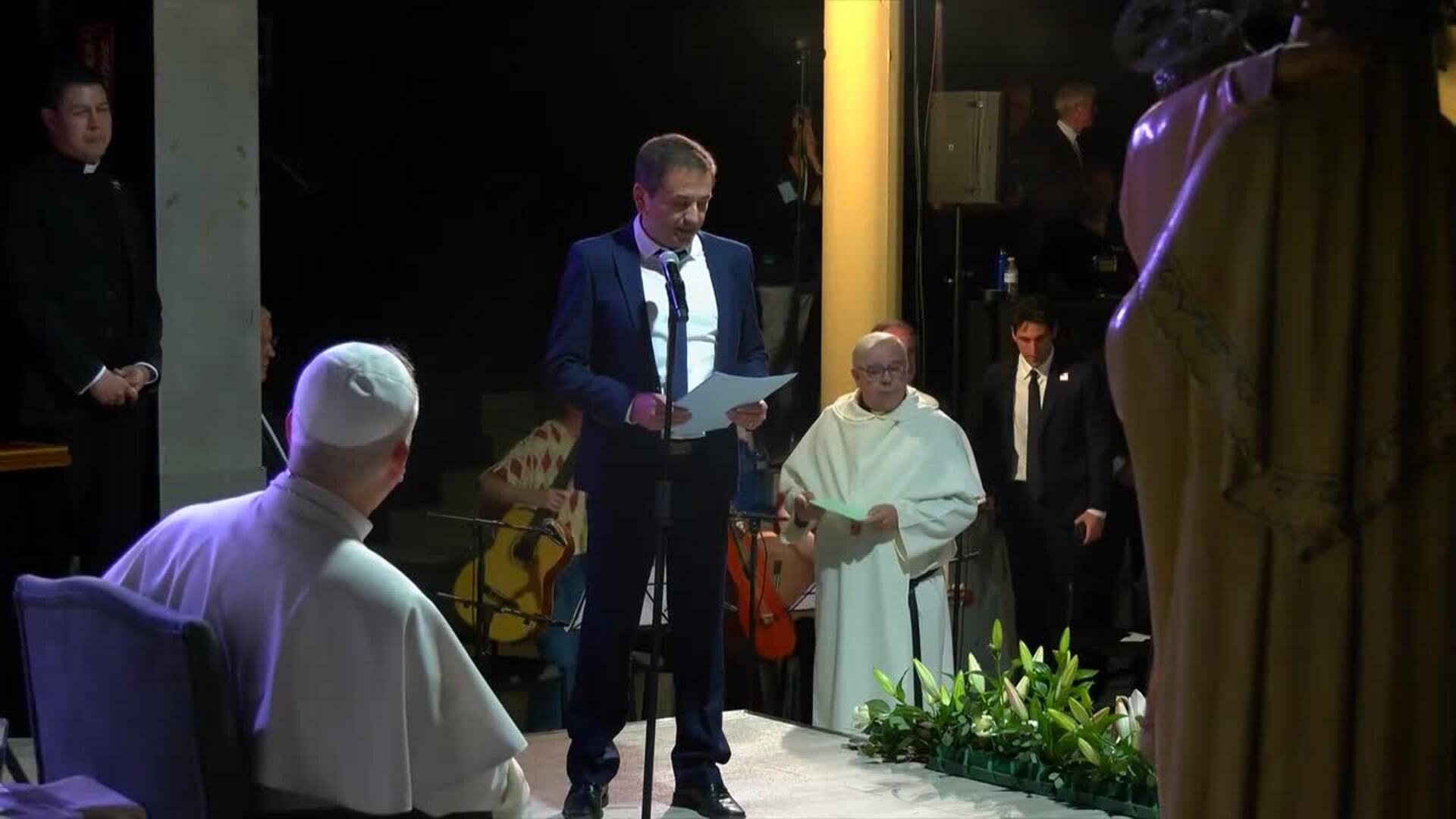 León XIV se dirige a los internos en Brians 1 y dice que "el pasado no condena el futuro"