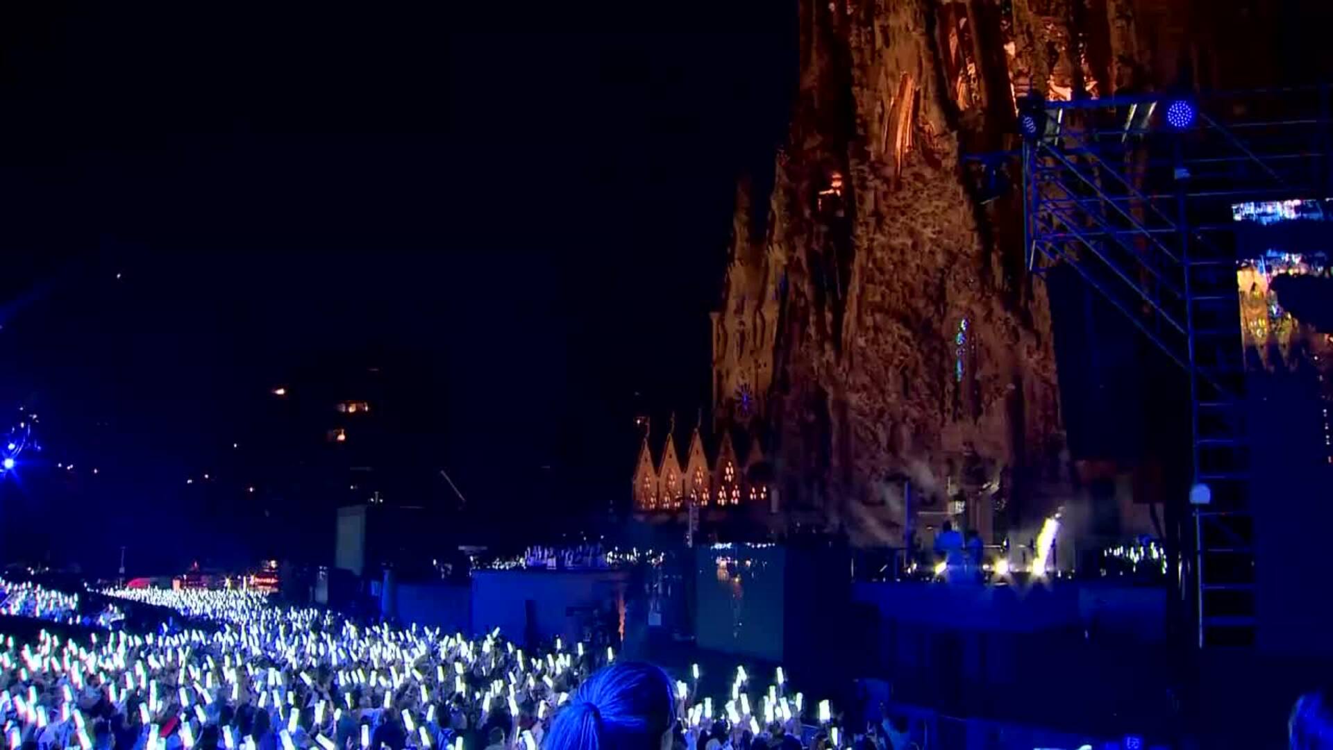 Un espectáculo de música, drones y luz corona la inauguración de la Torre de Jesús