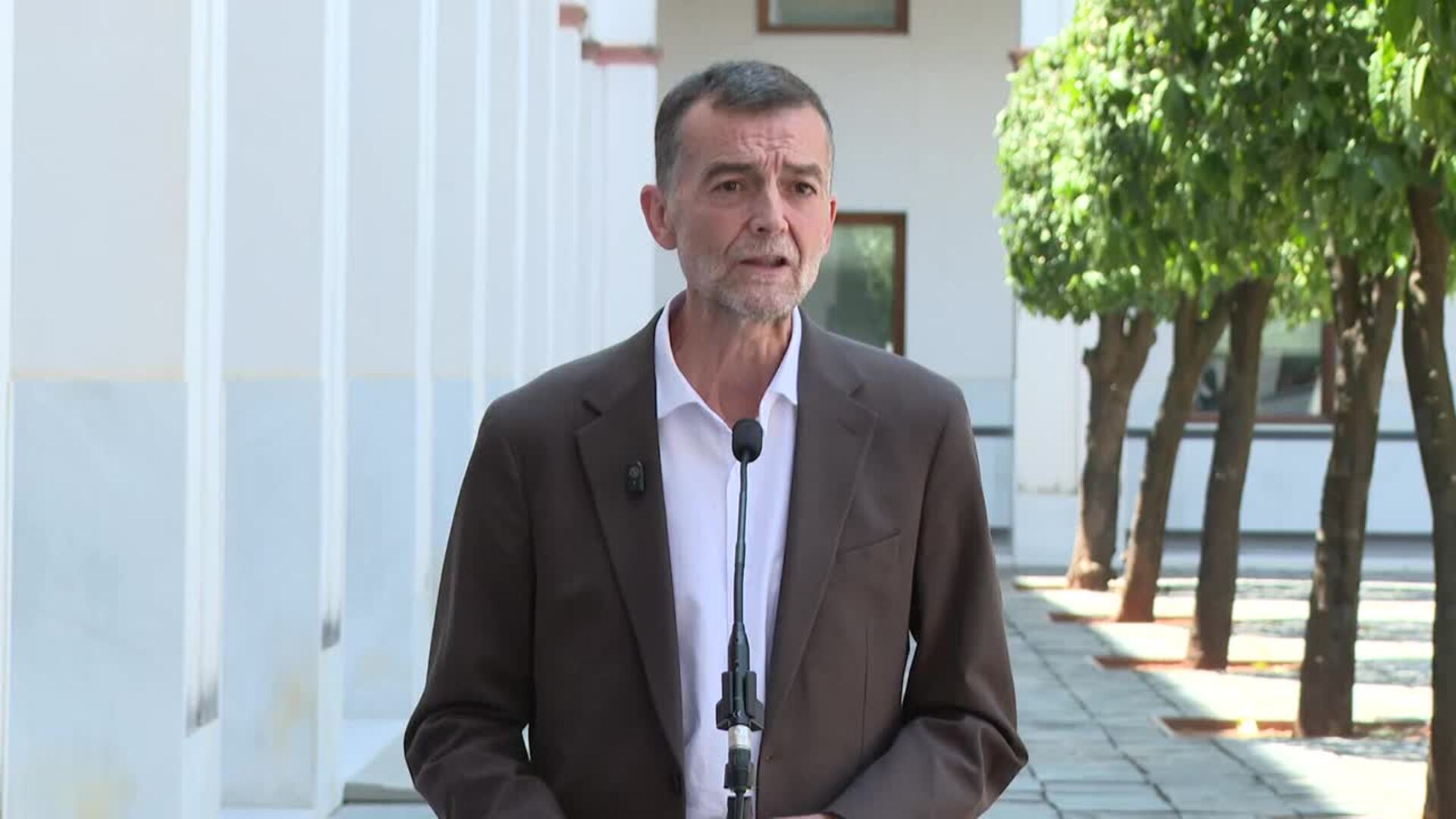 Maíllo critica "uso desproporcionado" del Parlamento por parte del PP-A para conformar la Mesa