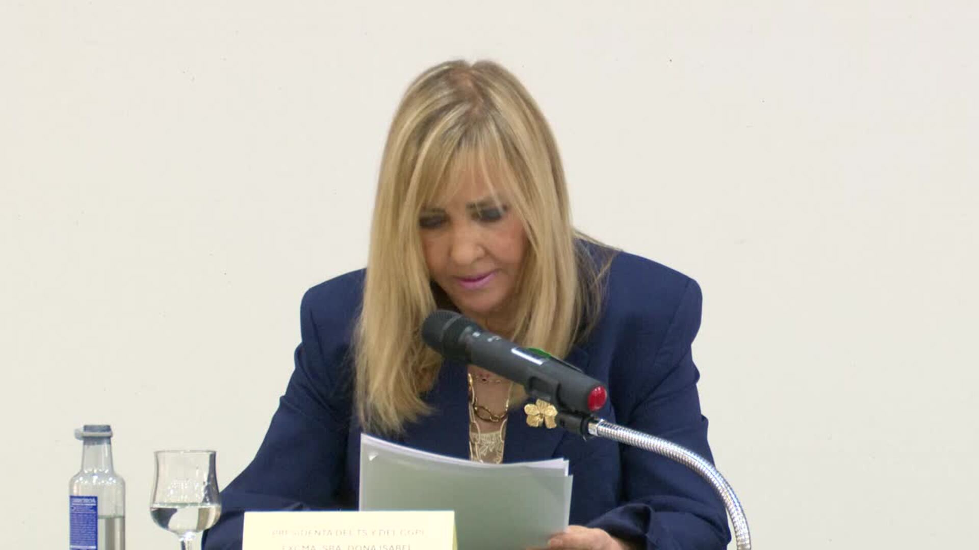 Perelló lamenta campañas de desprestigio y respalda a jueces afectados por presiones