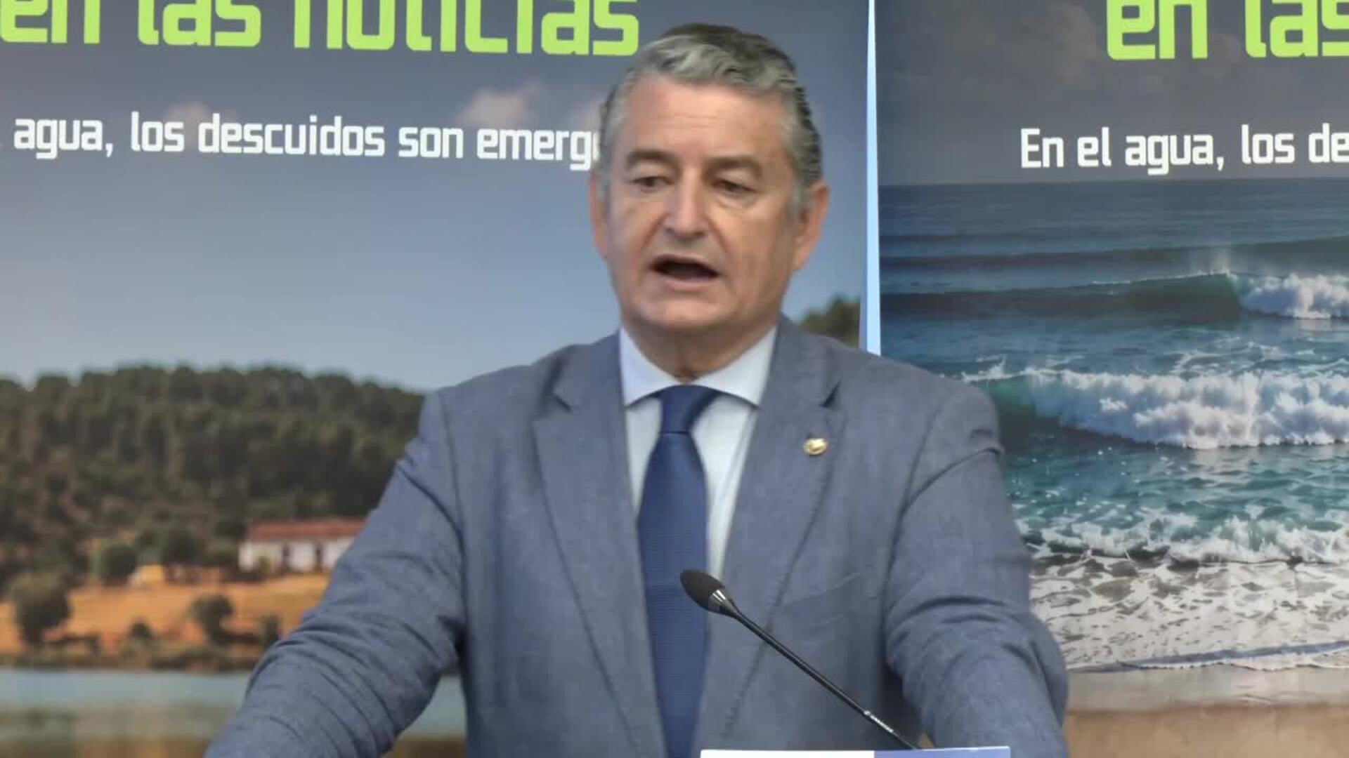 Sanz espera que el incendio de Castillejos se pueda dar por controlado "en las próximas horas"