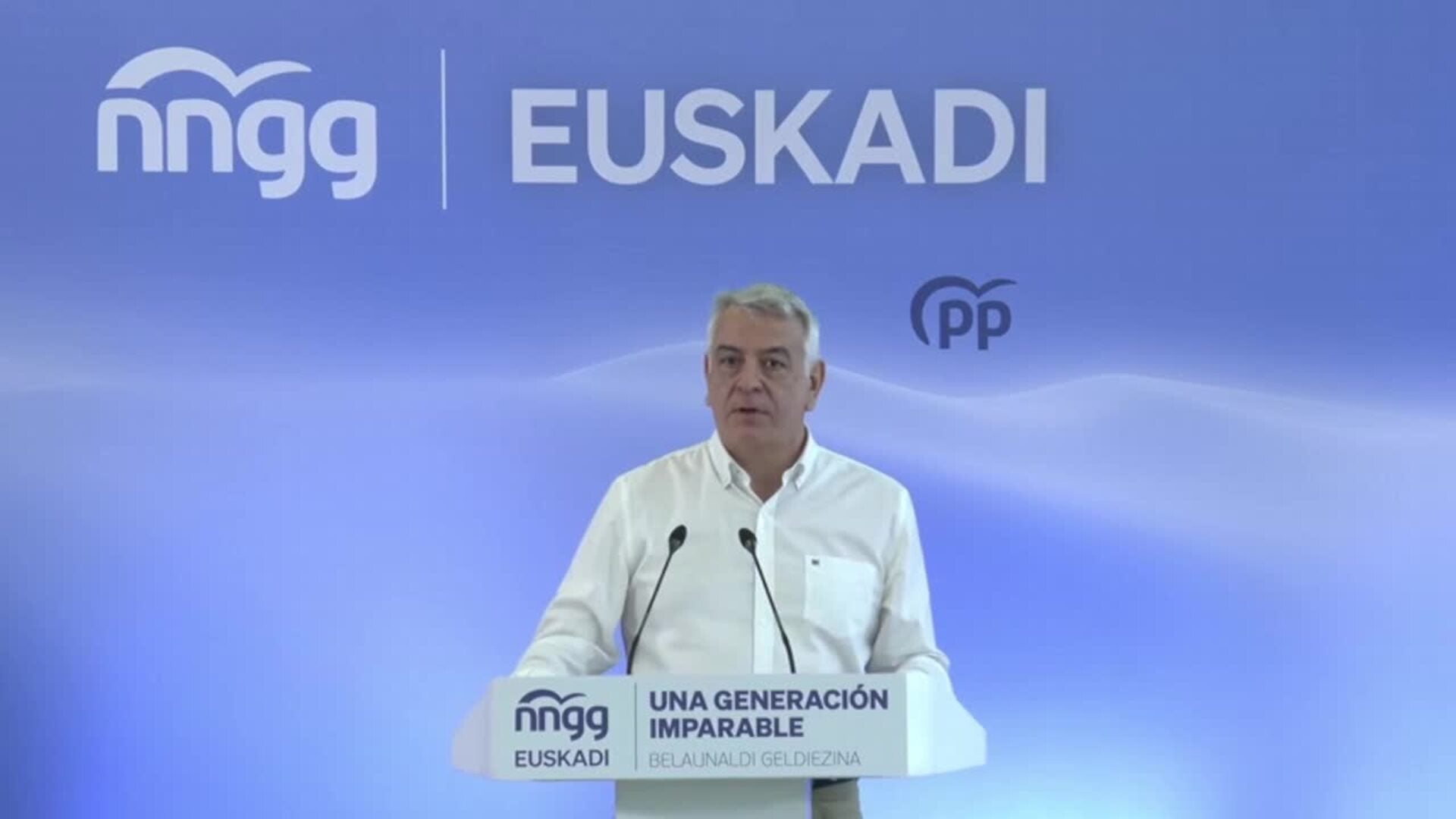 De Andrés (PP) afirma que de no ser el apoyo de PNV y Bildu a Sánchez, "no habría lío"