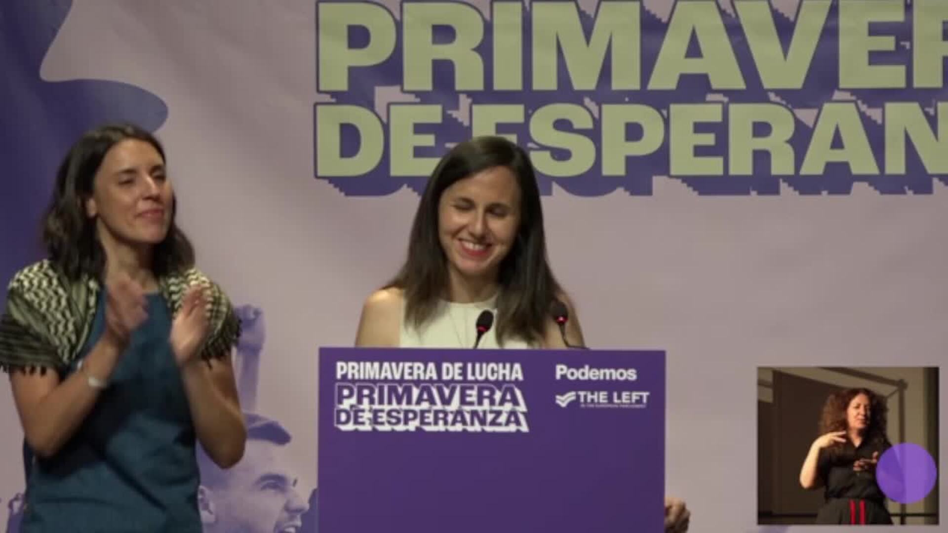 Belarra anuncia que encabezará la candidatura de Podemos a la Comunidad de Madrid