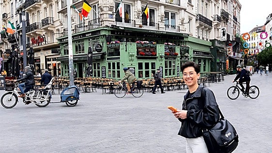 Celia Álvarez Fernández, asturiana en Bélgica: «Gante es una ciudad con mucha vida y muy amable»