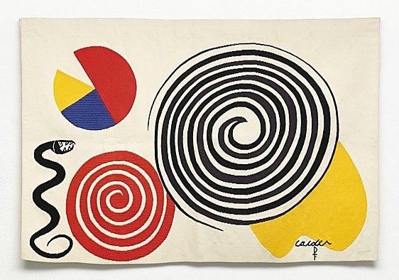 Alexander Calder. 'La poire, le fromage et la serpent', 1975.