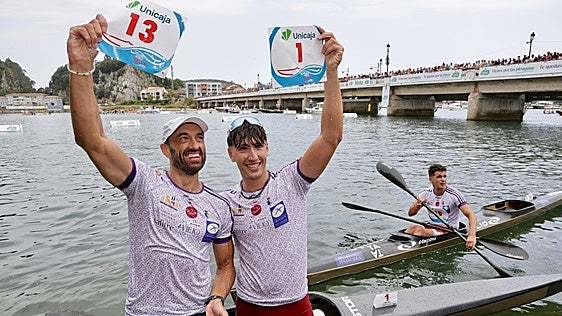 Walter Bouzán y Bertín Llera prolongan su reinado en el Descenso Internacional del Sella