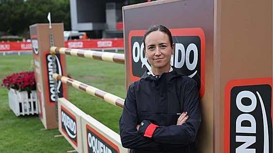 Imma Roquet, amazona: «Estoy segura que hay gente que empieza a montar gracias al Hípico de Gijón»