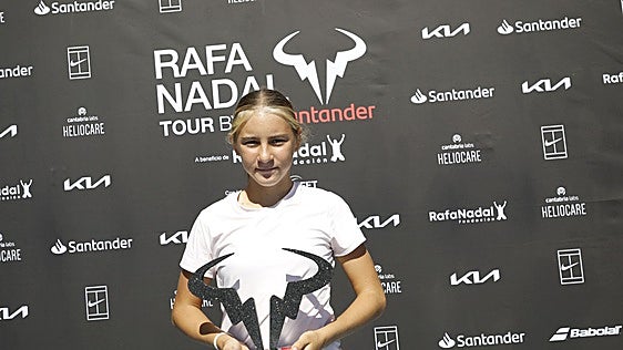 Daria Demchenko y Yerard Amor sorprenden y se llevan el Rafa Nadal Tour