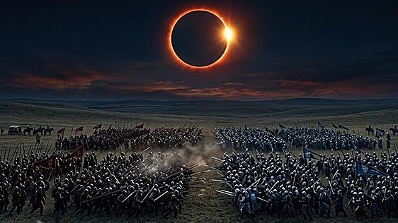 Hubo un tiempo en el que un eclipse podía detener una guerra