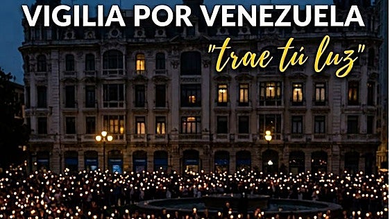 Oviedo celebra una vigilia en apoyo a Venezuela, devastada por los terremotos