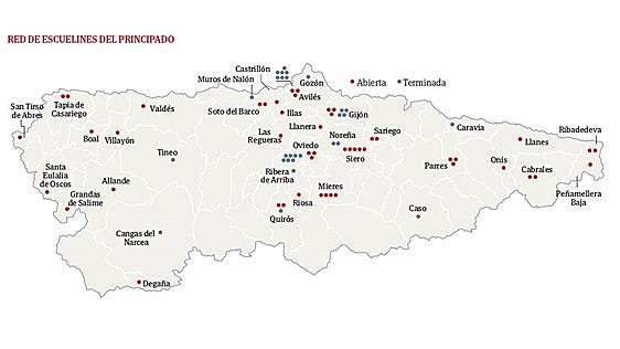 Asturias ultima una red de Infantil pionera en España