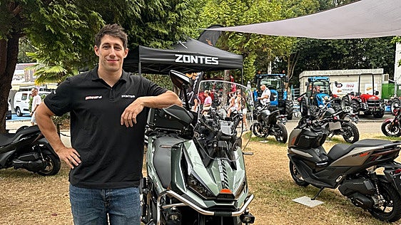 Motosport presenta en exclusiva en la Feria de Muestras el último modelo de Zontes