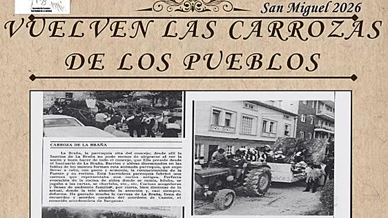 Las fiestas de San Miguel de La Caridad recuperan las carrozas de los pueblos