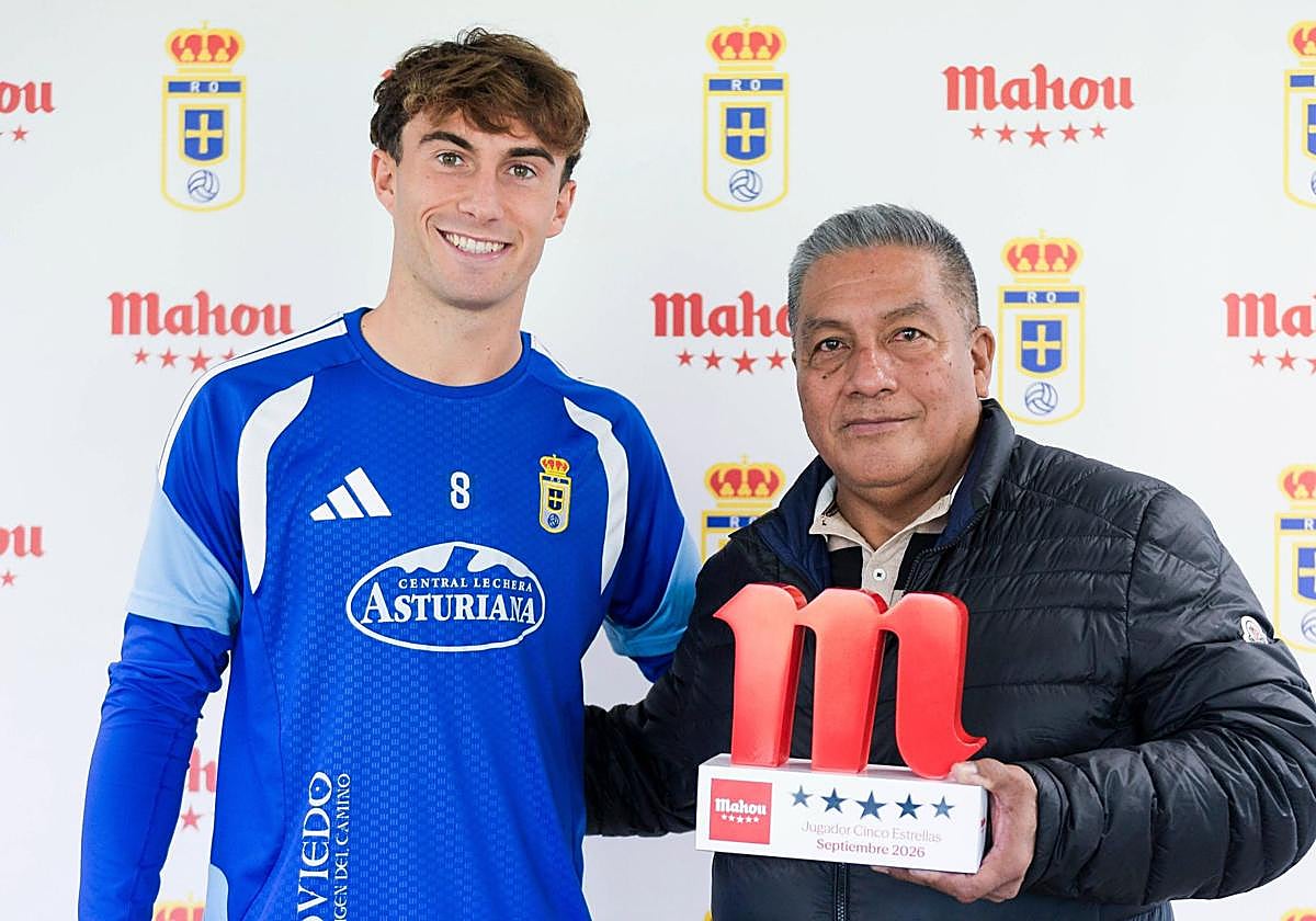 Goti, jugador del Real Oviedo: «Tenemos muchas ganas del Almería, es un ...
