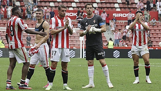 El Molinón se identifica con este Sporting de Gijón