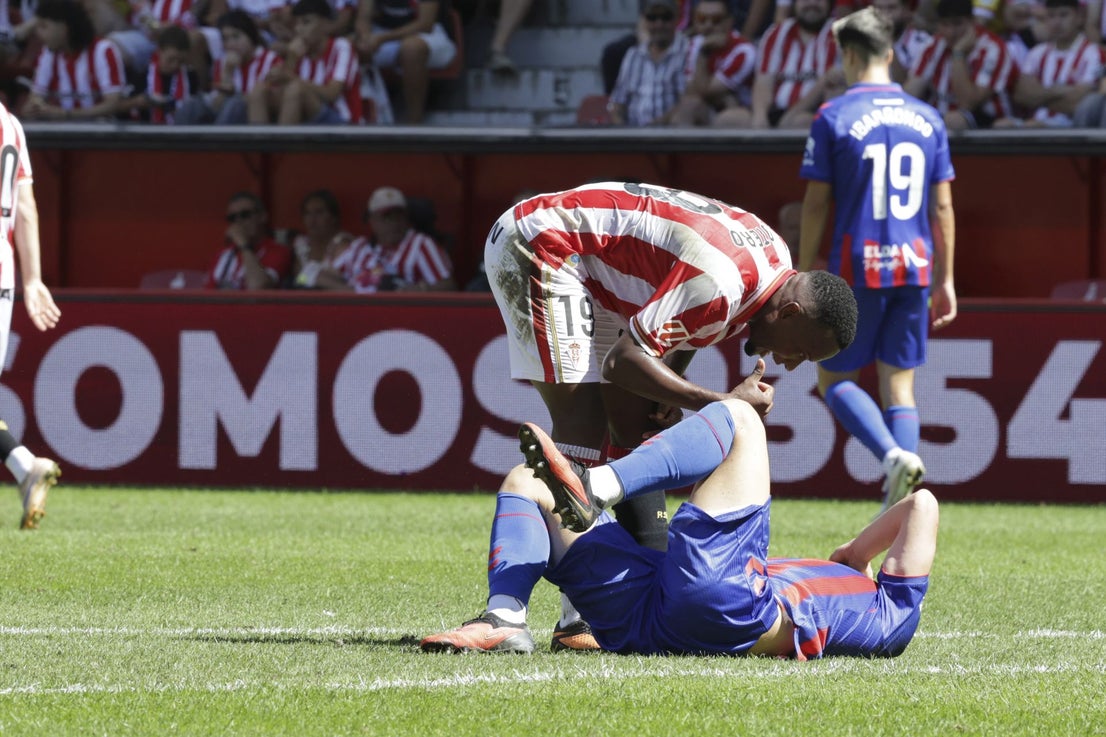 Las imágenes que deja el Sporting 0-1 Eldense