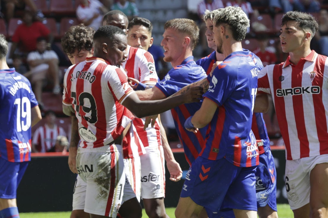 Las imágenes que deja el Sporting 0-1 Eldense