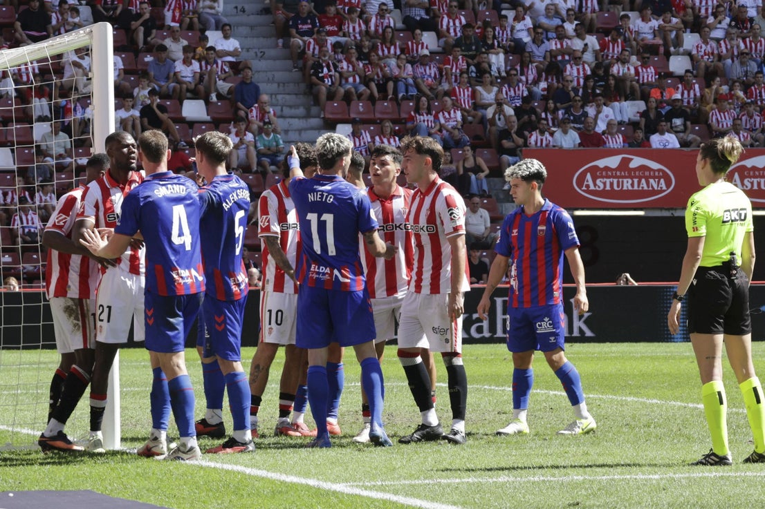 Las imágenes que deja el Sporting 0-1 Eldense